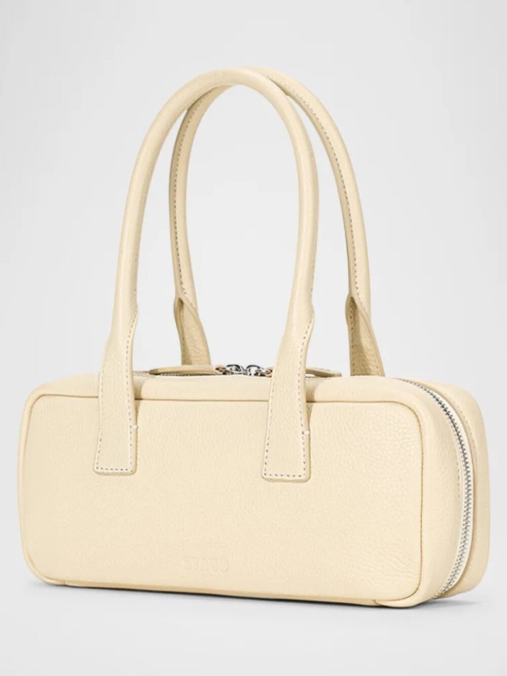Staud The Dude Zip Leather Shoulder Bag, NWT